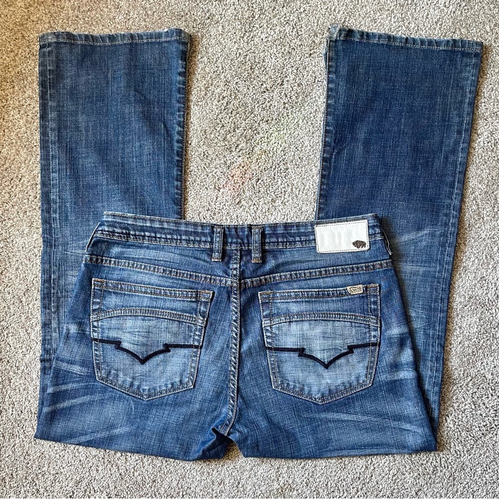 Buffalo David Bitton Blue Denim Jeans Size 34”